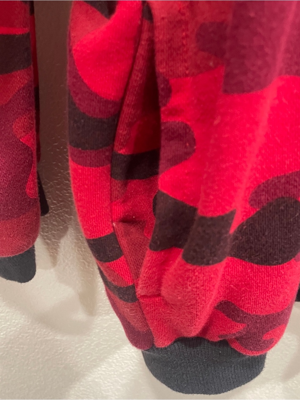 Adidas Red Camouflage Trefoil Sweatshirt - Picture 5 of 7